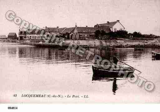 Ville de LOCQUEMEAU Carte postale ancienne